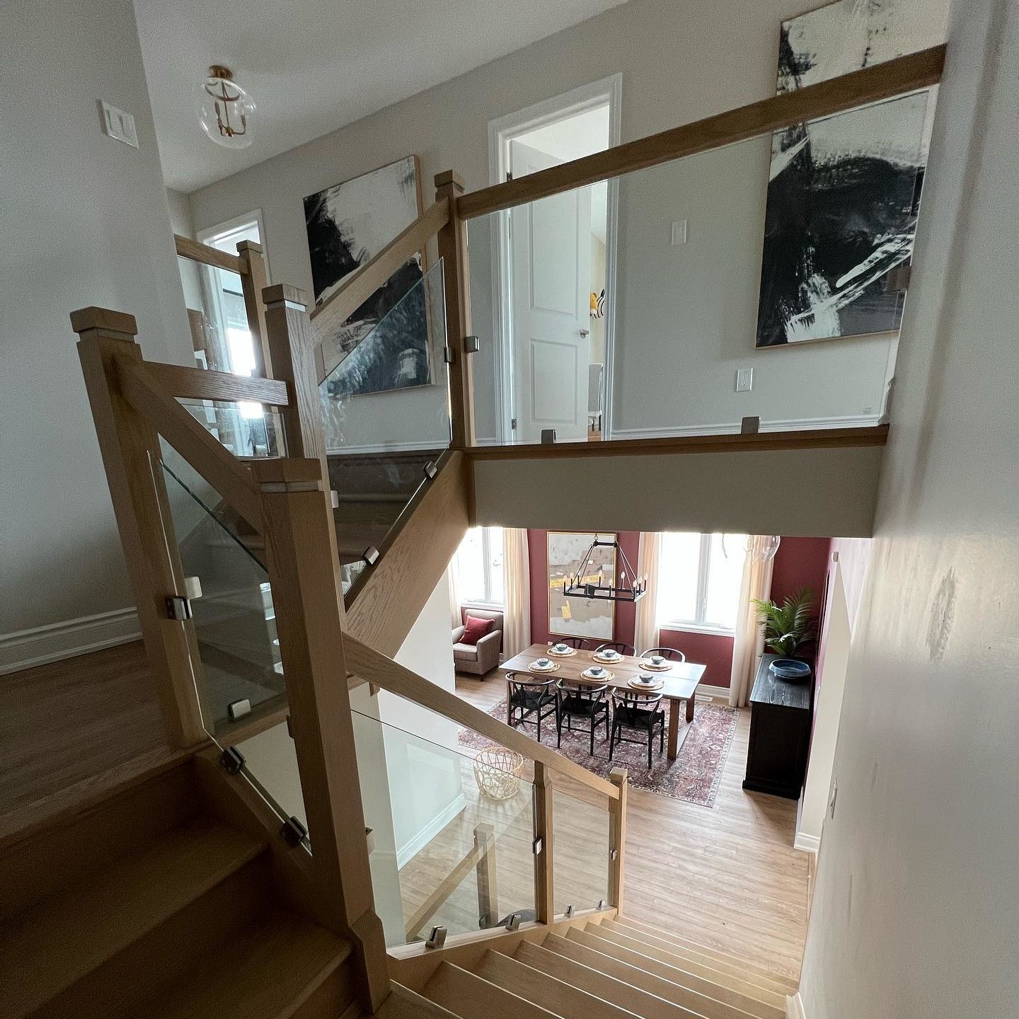 Indoor Glass Railings